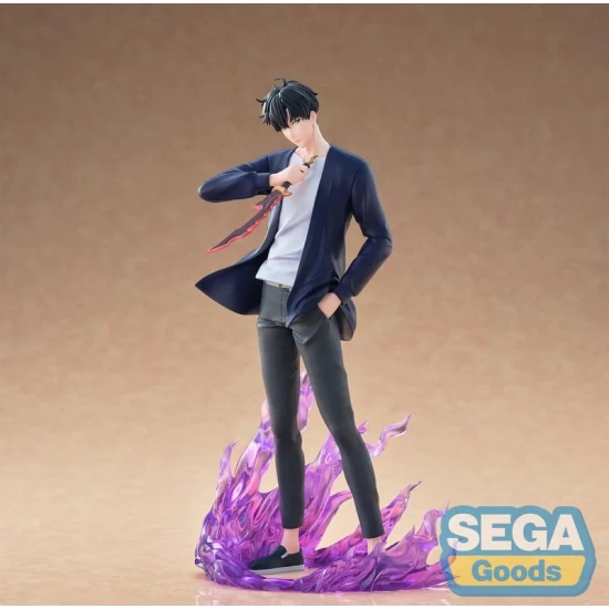 Solo Leveling Xrosslink Pvc Statue Sung Jinwoo 18 Cm