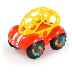 Oball Rattle & Roll Buggie Toy - Red Oball Rattle & Roll Buggie Toy - Red