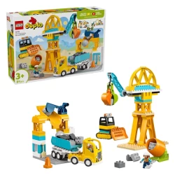 Duplo Baustelle Mit Baufahrzeugen – 3-In