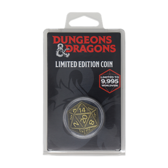 Dungeons  And  Dragons Collectable Coin Limited Edition