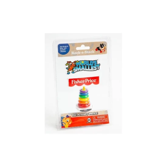World's Smallest Fisher Price Rock A Stack