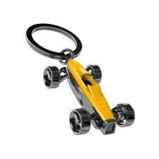 Yellow Concept Car Keyring