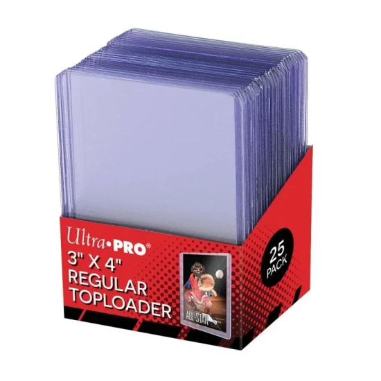 Toploaders 3X4 Clear Regular C40 Toploaders 3X4 Clear Regular C40