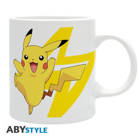 Pokemon - Mug - 320 Ml - Logo & Pikachu - Subli - Box