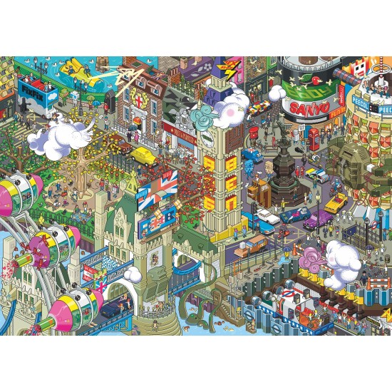 Puzzel London Quest 1000 Heye29935 Puzzel London Quest 1000 Heye29935