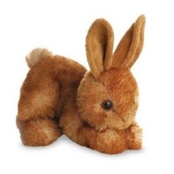 Mini Flopsie Bitty Konijn Bruin 205 Cm