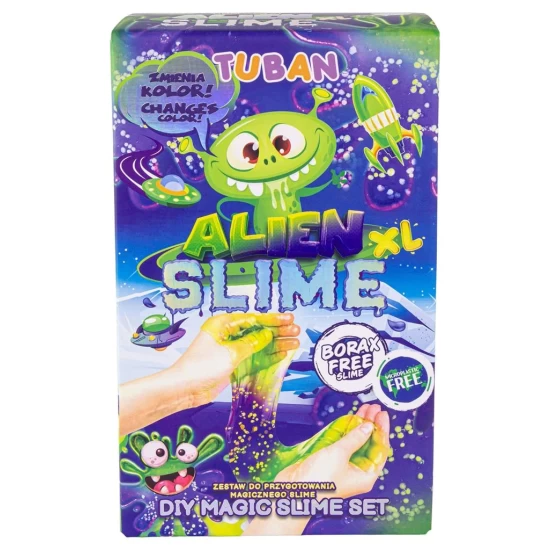 Tuban Slime - Diy Color Changing Slime Set - Alien Xl Tuban Slime - Diy Color Changing Slime Set - Alien Xl