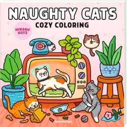 Cozy Coloring Books Naughty Cats Cozy Coloring Books Naughty Cats