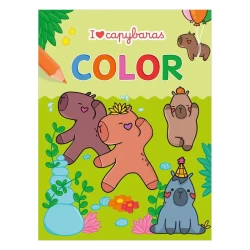 I Love Capybaras Color Kleurblok