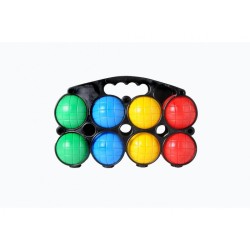 Jeu De Boules 8 Bals Kunststof In Houder Jeu De Boules 8 Bals Kunststof In Houder