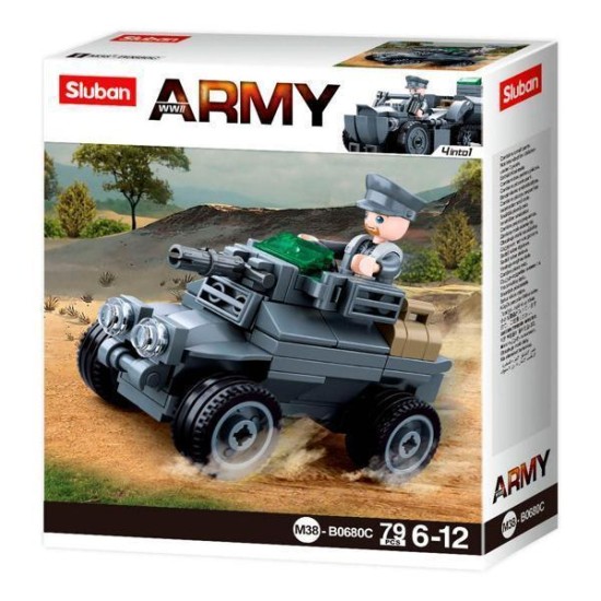 Sluban Wwii - Gepantserd Voertuig