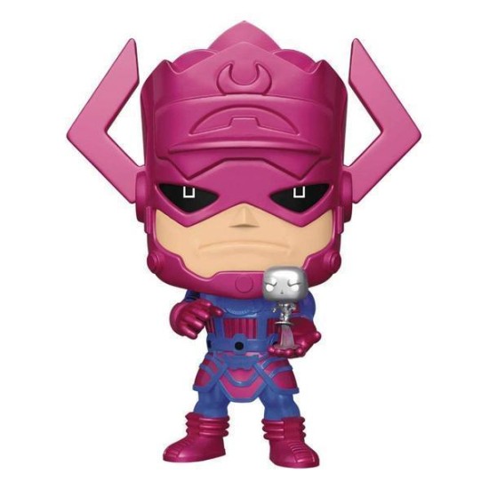Marvel Super Sized Jumbo Pop! Vinyl Figure Galactus With Silver Surfer Special Edition 25 Cm