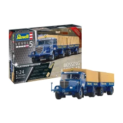 Büssing 8000 S 13 Mit Trailer Platinum Edition Revell Modelbouwpakket