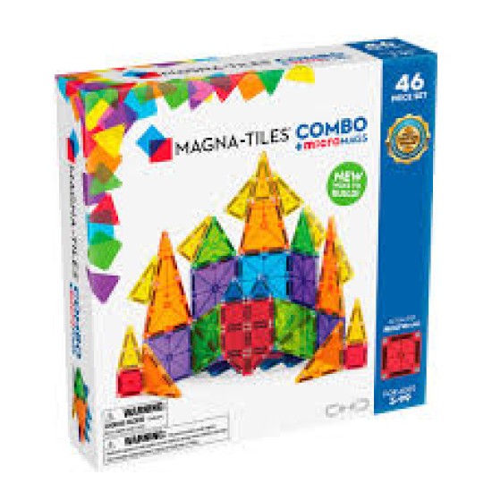 Magna-Tiles Combo 46-Piece Set