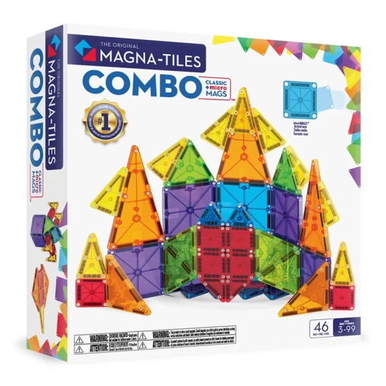 Magna-Tiles Combo 46-Piece Set
