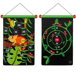 Scratch Active Play: Magnetische Darts Jungle 36X55Cm Scratch Active Play: Magnetische Darts Jungle 36X55Cm