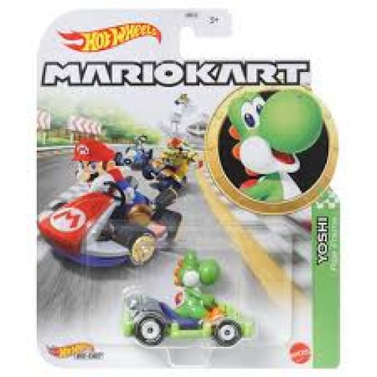 Hot Wheels - Mario Kart - Die Cast - Yoshi