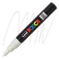 Posca Verfmarker (Conisch) Extra Fijn: Wit