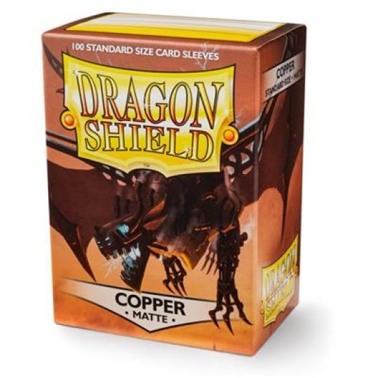 Sleeves Dragon Shield Matte - Copper (100Ct)