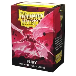 Sleeves Dragon Shield Matte Dual Fury 100Ct