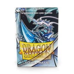 Sleeves Dragon Shield Matte Japanese Clear (60Ct)