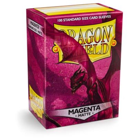 Sleeves Dragon Shield Matte - Magenta (100Ct)