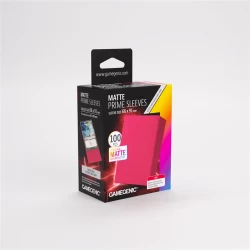 Sleeves Pack Matte Prime Red 66X91Mm (100)