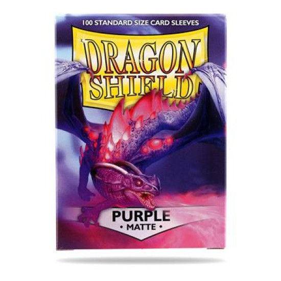 Sleeves Dragon Shield Matte - Purple (100Ct)