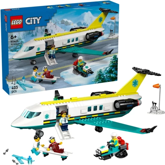 Lego City 60465 Ambulancevliegtuig