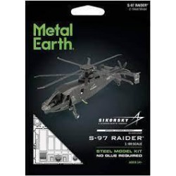 Metal Earth - Me S-97 Raider Helicopter
