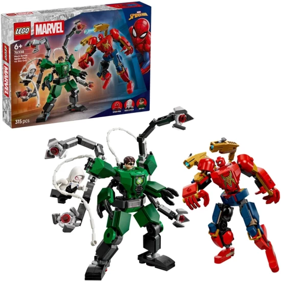 Lego Marvel 76338 Mech-Duell Spider-Man Vs. Doc Ock