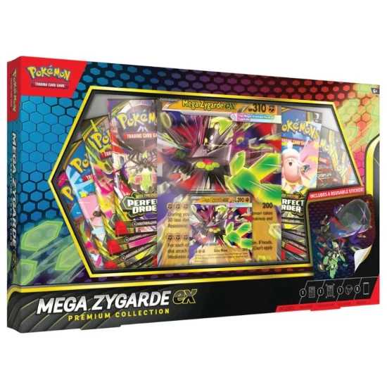 Mega Zygarde Premium Ex Box Pokemon