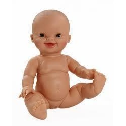 Gordi Babypop Blank. Meisje Lachend 34Cm In Zak Gordi Babypop Blank. Meisje Lachend 34Cm In Zak