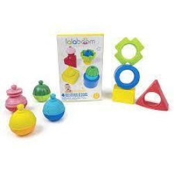 Lalaboom - Vormen En Educatieve Kralen (12 St) Lalaboom - Vormen En Educatieve Kralen (12 St)