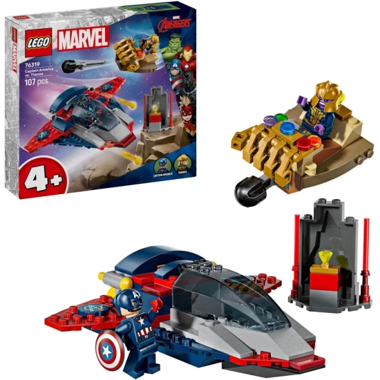 Lego Super Heroes Marvel 76319 Captain America Vs. Thanos Lego Super Heroes Marvel 76319 Captain America Vs. Thanos