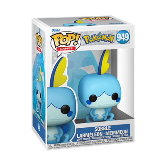 Pokemon Pop! Games Vinyl Figure Sobble (Emea) 9 Cm