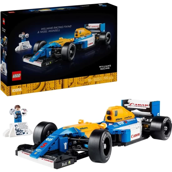 Lego Icons 10353 Williams Racing Fw14B Met Nigel Mansell Lego Icons 10353 Williams Racing Fw14B Met Nigel Mansell