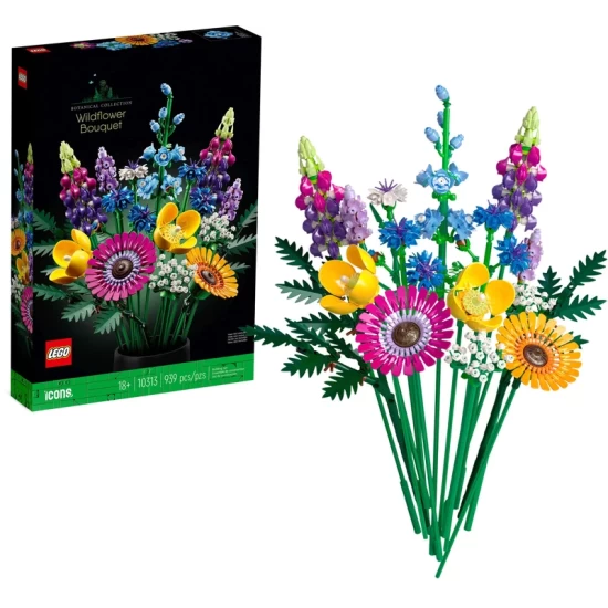 Lego Icons 10313 Boeket Met Wilde Bloemen Lego Icons 10313 Boeket Met Wilde Bloemen