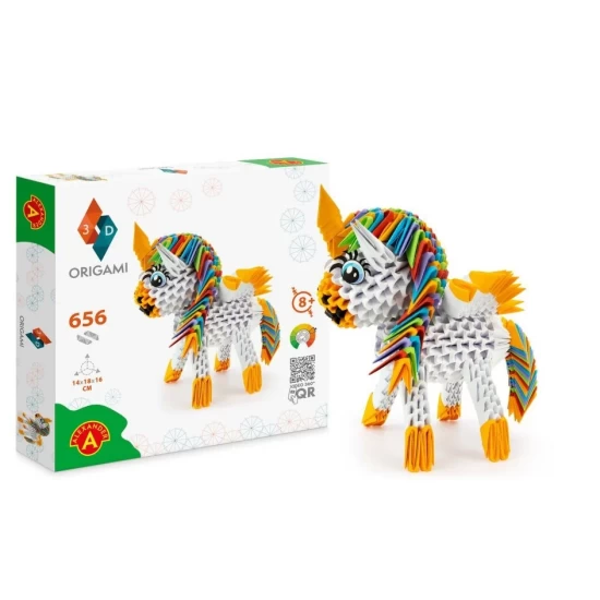 Origami 3D - Unicorn - 656Pcs Origami 3D - Unicorn - 656Pcs