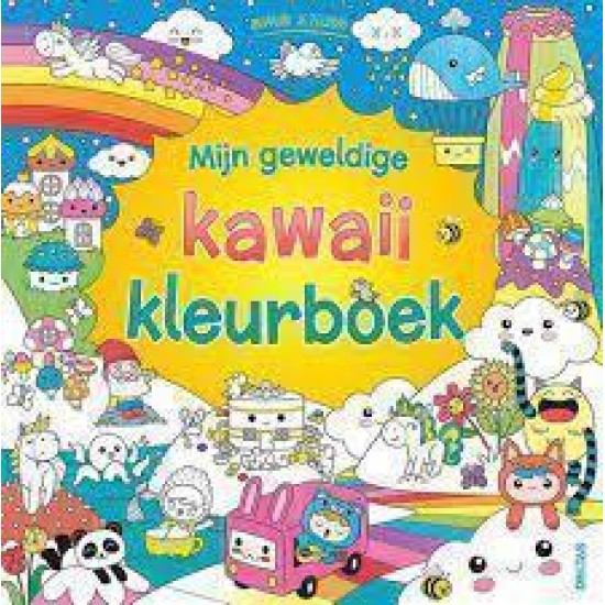 Mijn Geweldige Kawaii Kleurboek