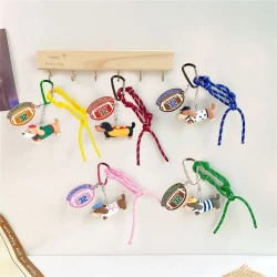 Mima Hard Hot Dog Keyring