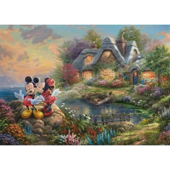 Disney Mickey & Minnie 1000 Stukjes - Puzzel