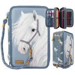 Miss Melody 3-Vaks Etui Denim