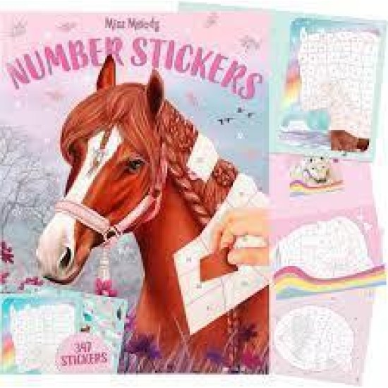 Miss Melody Nummer Stickers