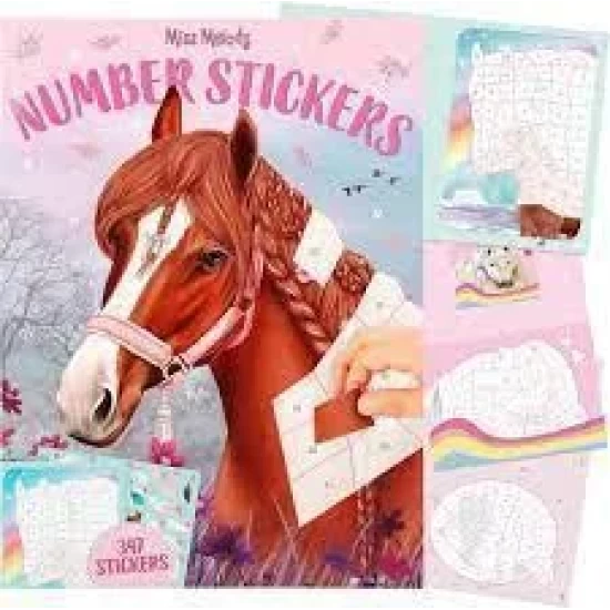 Miss Melody Nummer Stickers