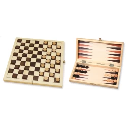 Dam-/Backgammon Klapcass.29Cm.bedruk.hot Dam-/Backgammon Klapcass.29Cm.bedruk.hot