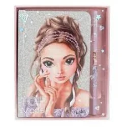 Topmodel Notitieboek Met Potlood Glitter Queen