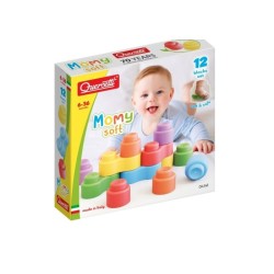 Quercetti Momy Soft Bouwblokken 12Dlg. Quercetti Momy Soft Bouwblokken 12Dlg.