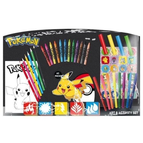 Pokemon 60-Piece Art Set Pokemon