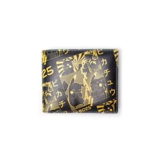 Pokemon Bifold Wallet Pikachu Manga